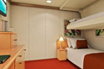 Cabin Image for Riviera Deck,Main Deck,Upper Deck,Verandah Deck,Vista Deck,Panorama Deck deck on Carnival Magic